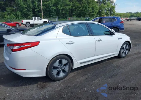 2012 Kia Optima Hybrid Ex из США, поврежденный, VIN KNAGM4AD9C5017833